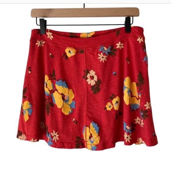 Toad & Co Seleena Skort Winterberry Floral Print Size M - Picture 1 of 6